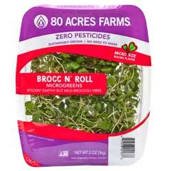 80 Acres Farms Brocc N' Roll Microgreens