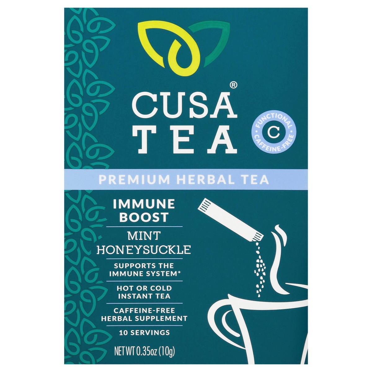 slide 3 of 14, Cusa Mint Honeysuckle Herbal Tea - 0.35 oz, 0.35 oz