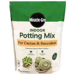 Miracle-Gro Indoor Cactus & Succulent Potting Mix 8 qt