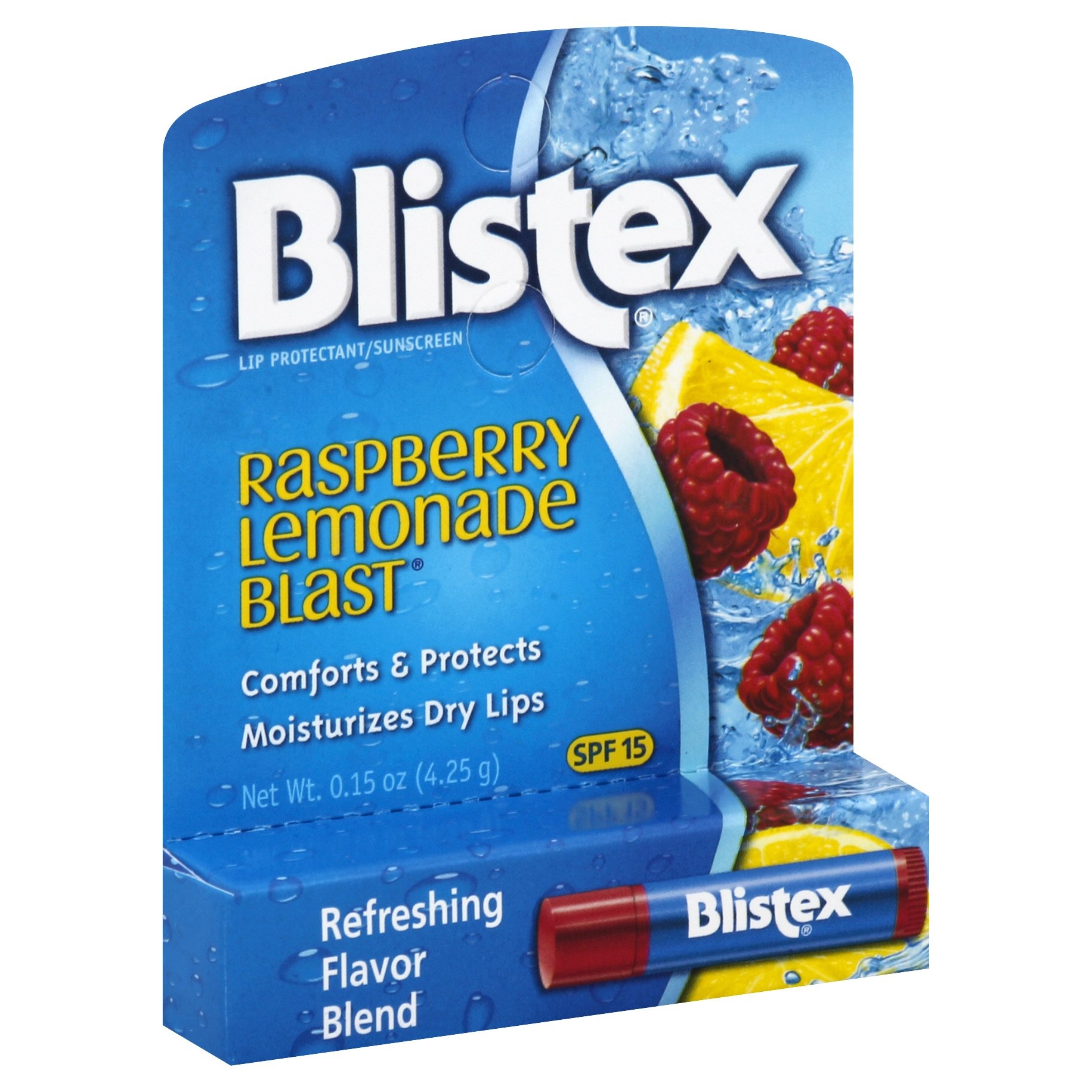 Blistex Raspberry Lemonade Blast, SPF 15, 0.15 oz | Shipt