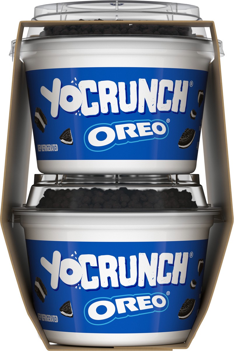 slide 3 of 9, YoCrunch Low Fat Vanilla with OREO Yogurt - 4ct/4oz Cups, 4 ct; 4 oz