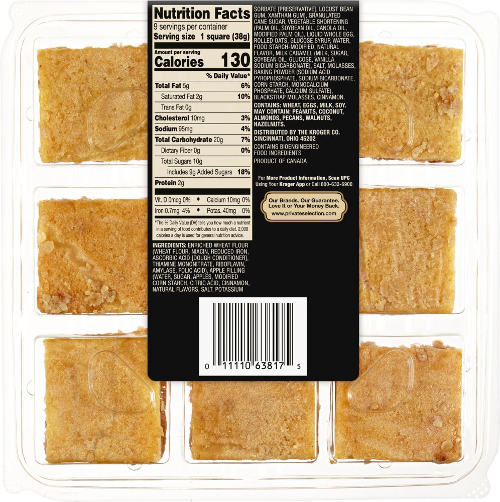 slide 2 of 2, Private Selection™ Limited Edition Harvest Apple Caramel Apple Blondies, 12.17 oz