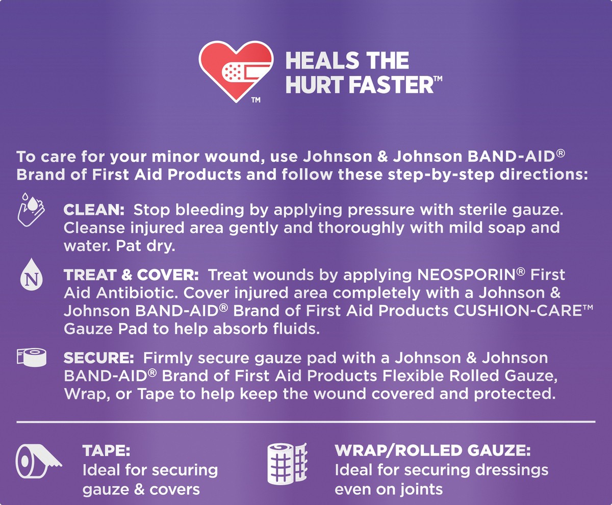 slide 7 of 7, BAND-AID Small Gauze Pads, 25 ct