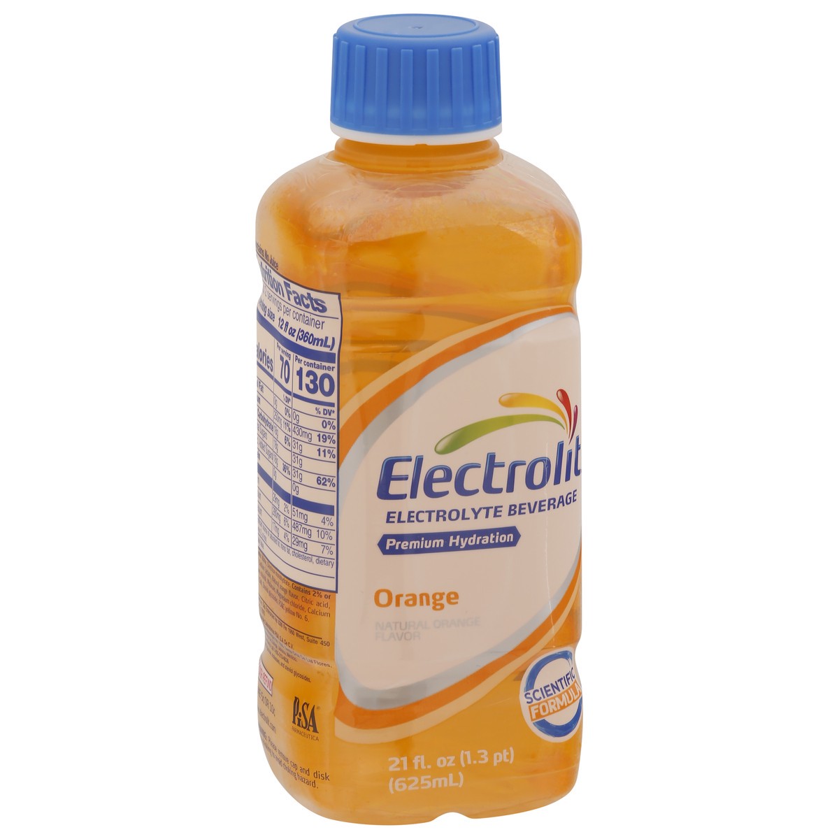 slide 2 of 9, Electrolit Premium Hydration Orange Electrolyte Beverage 21 fl oz, 21 fl oz