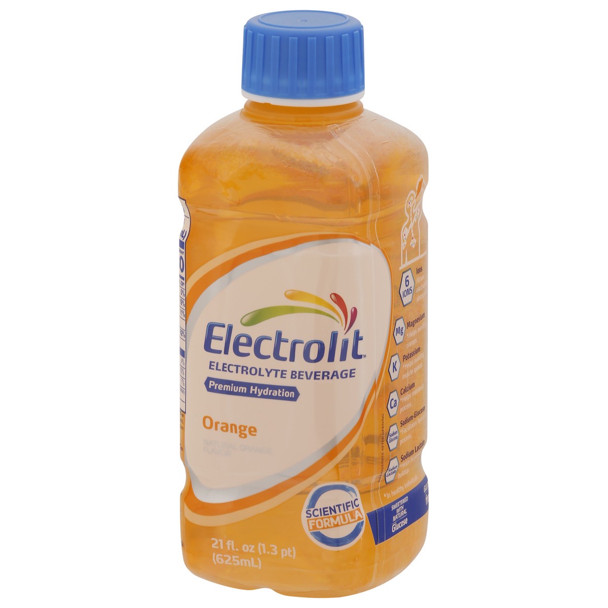slide 4 of 9, Electrolit Premium Hydration Orange Electrolyte Beverage 21 fl oz, 21 fl oz
