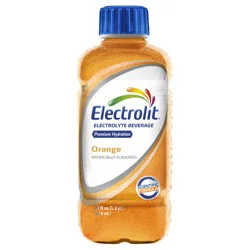 Electrolit Premium Hydration Orange Flavored Electrolyte Beverage, 21 fl oz bottle