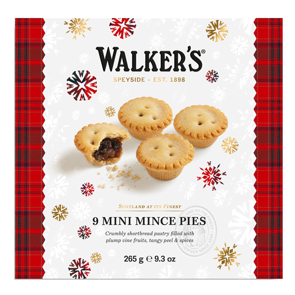 slide 1 of 1, Walker's Holiday Mini Mince Pies,