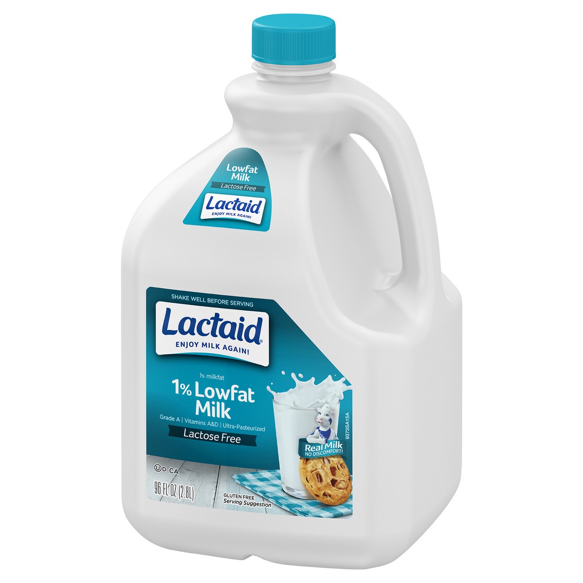 slide 6 of 9, Lactaid 1% Lowfat Milk, 96 oz, 96 fl oz