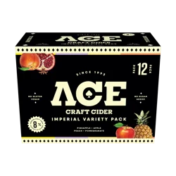 Ace High Imperial Apple Cider 12oz 6 Pack Cans