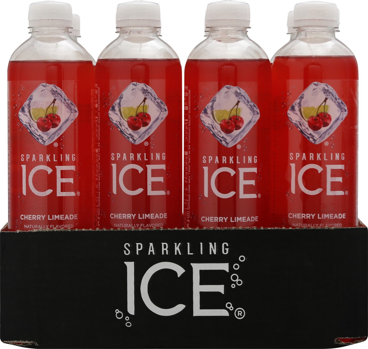 slide 7 of 8, Sparkling Ice Sparkling Water Cherry Limeade Case - 12-17 Fl. Oz., 204 fl oz