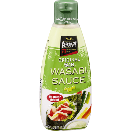 slide 8 of 9, S&B Original Wasabi Sauce, 5.3 fl oz