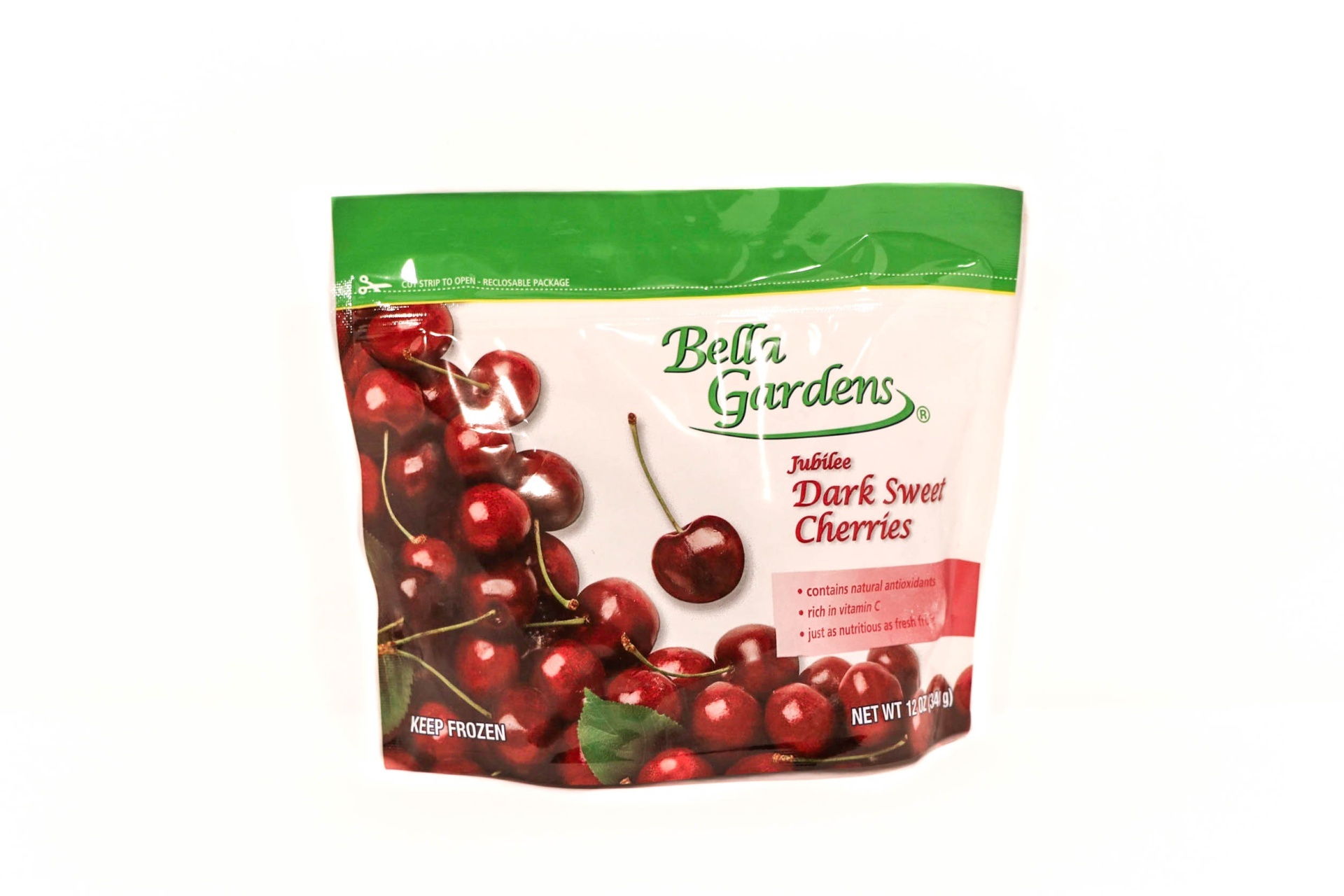 slide 1 of 1, Bella Gardens Jubilee Dark Sweet Cherries, 12 oz