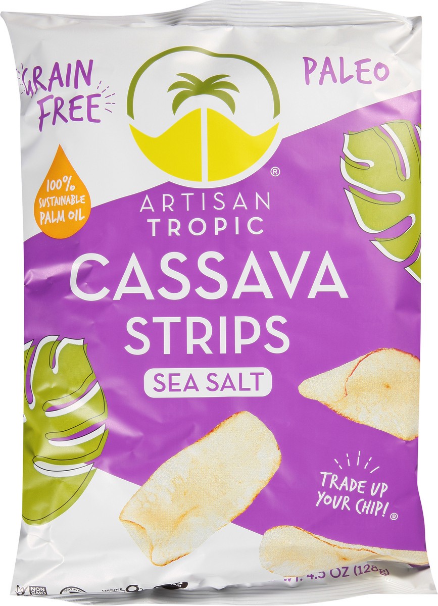 slide 9 of 9, Artisan Tropic Sea Salt Cassava Strips 4.5 oz, 4.5 oz