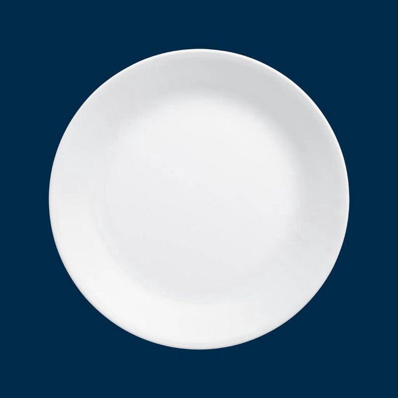 slide 2 of 5, Corelle Livingware Winter Frost Plate - White, 10.25 in