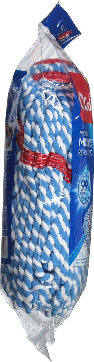 slide 7 of 9, O-Cedar MicroTwist MAX Microfiber Refill, Washable & Reusable Pad, 1 ct