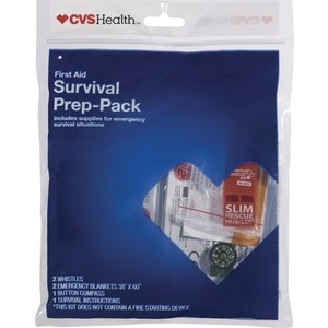 slide 1 of 1, CVS Health First Aid Survival Prep-Pack, 1 ct