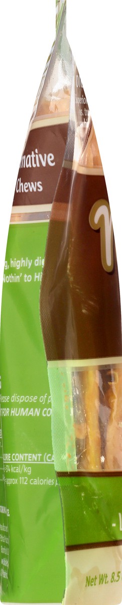 slide 8 of 9, Fieldcrest Farms Nothin' to Hide Flip Chips Premium Chicken Flavor Dog Chews 8 Pack, 8 ct