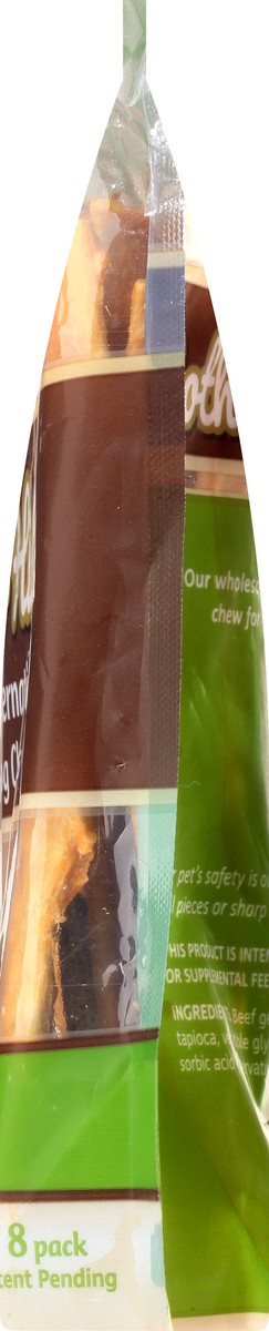 slide 4 of 9, Fieldcrest Farms Nothin' to Hide Flip Chips Premium Chicken Flavor Dog Chews 8 Pack, 8 ct