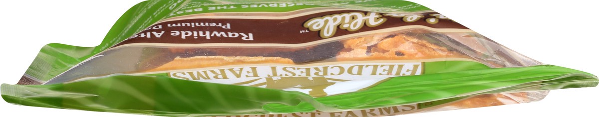 slide 3 of 9, Fieldcrest Farms Nothin' to Hide Flip Chips Premium Chicken Flavor Dog Chews 8 Pack, 8 ct