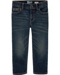 Oshkosh Baby Faded Dark Wash Straight-Leg Jeans Authentic Tinted Wash 24M