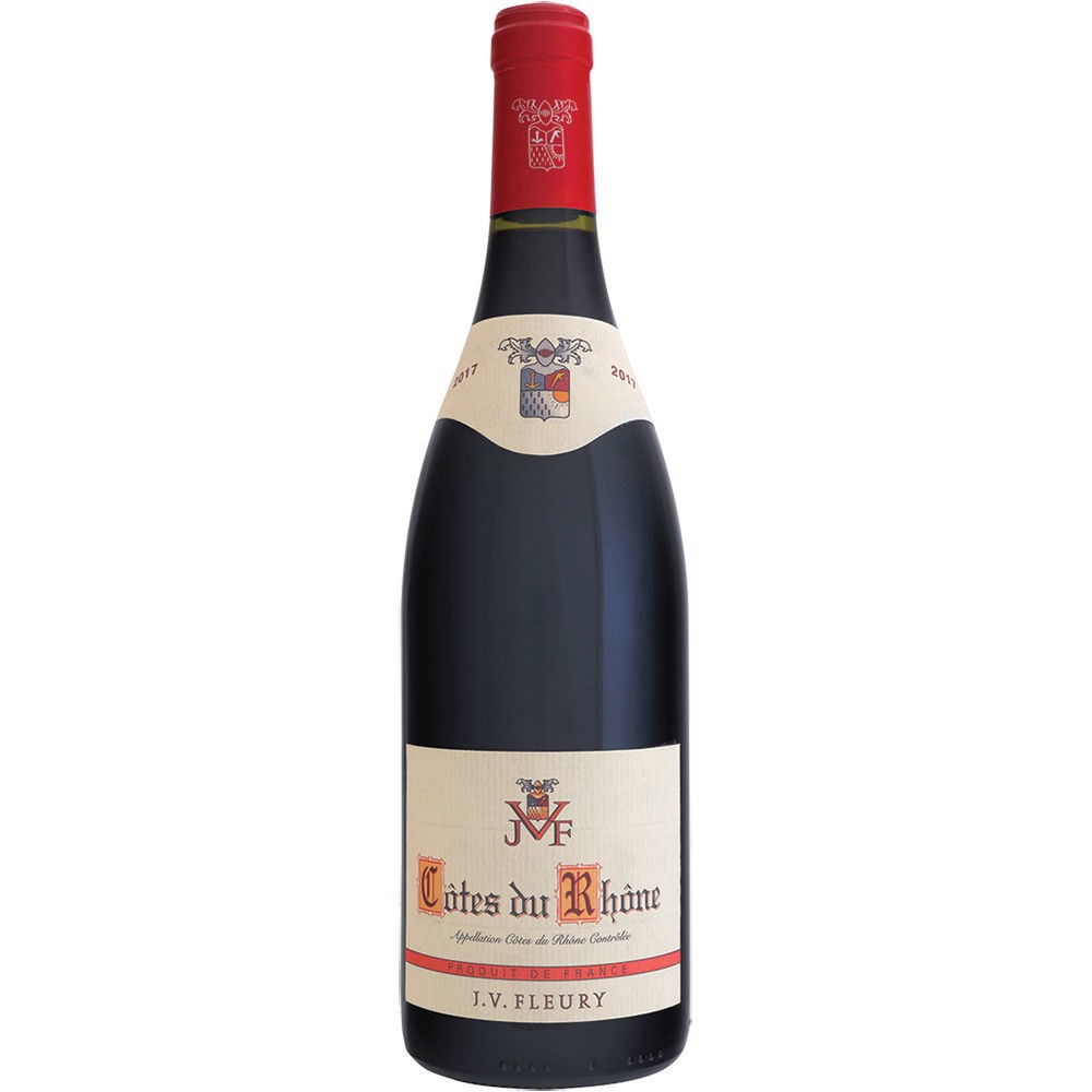 slide 1 of 1, Jv Fleury Cotes Du Rhone, 750 ml