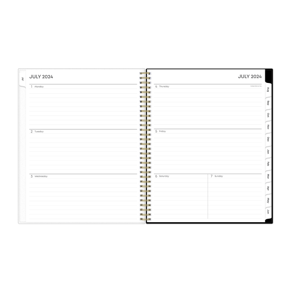 slide 4 of 6, 2024-2025 Blue Sky Weekly/Monthly Planning Calendar, 8-1/2"" X 11"", July To June, Kimmy Frosted, 146936, 1 ct
