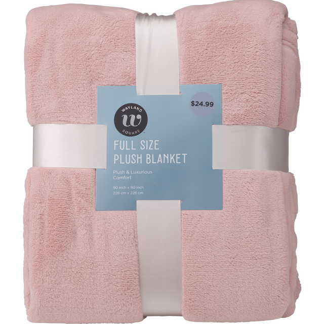 slide 1 of 1, NON BRAND Kata Solid Plush Blanket, 1 ct