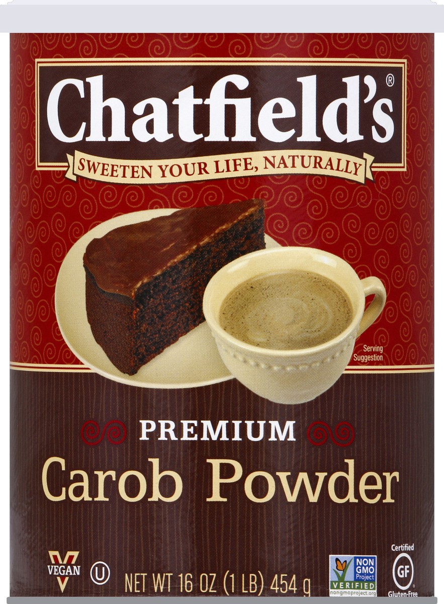 slide 2 of 2, Chatfield's Chatfield Carob Powder, 16 oz