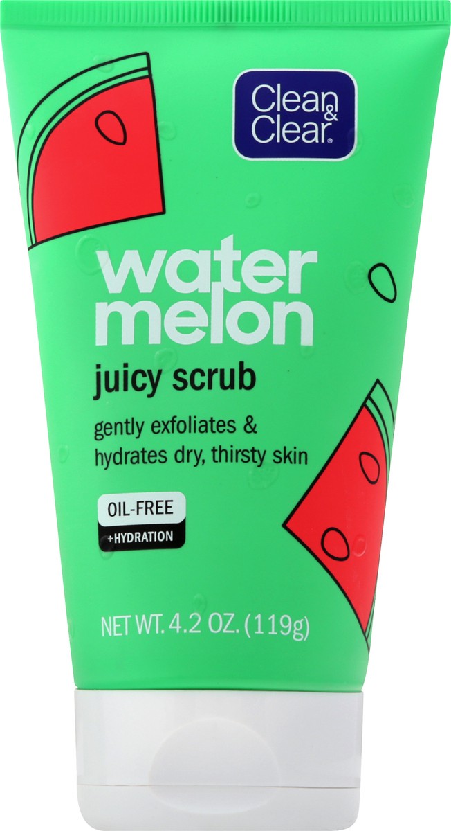 slide 4 of 7, Clean & Clear Clean And Clear Watermelon Scrub, 4.2 oz