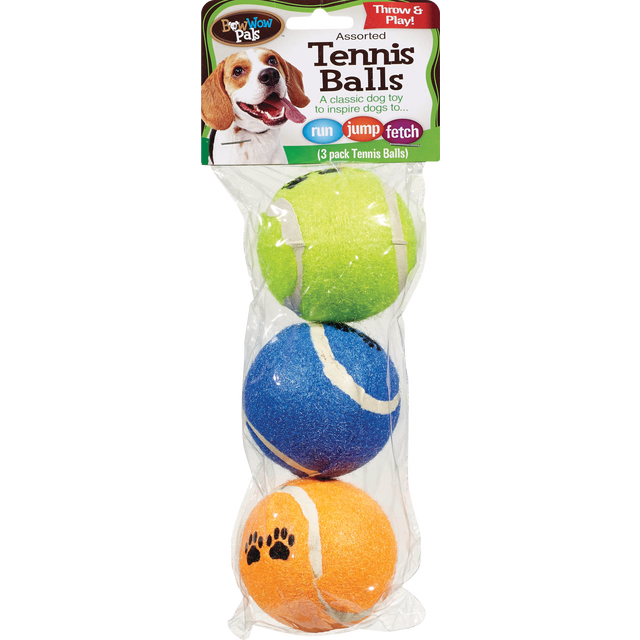 slide 1 of 1, Bow Wow Pals Tennis Ball, 1 ct