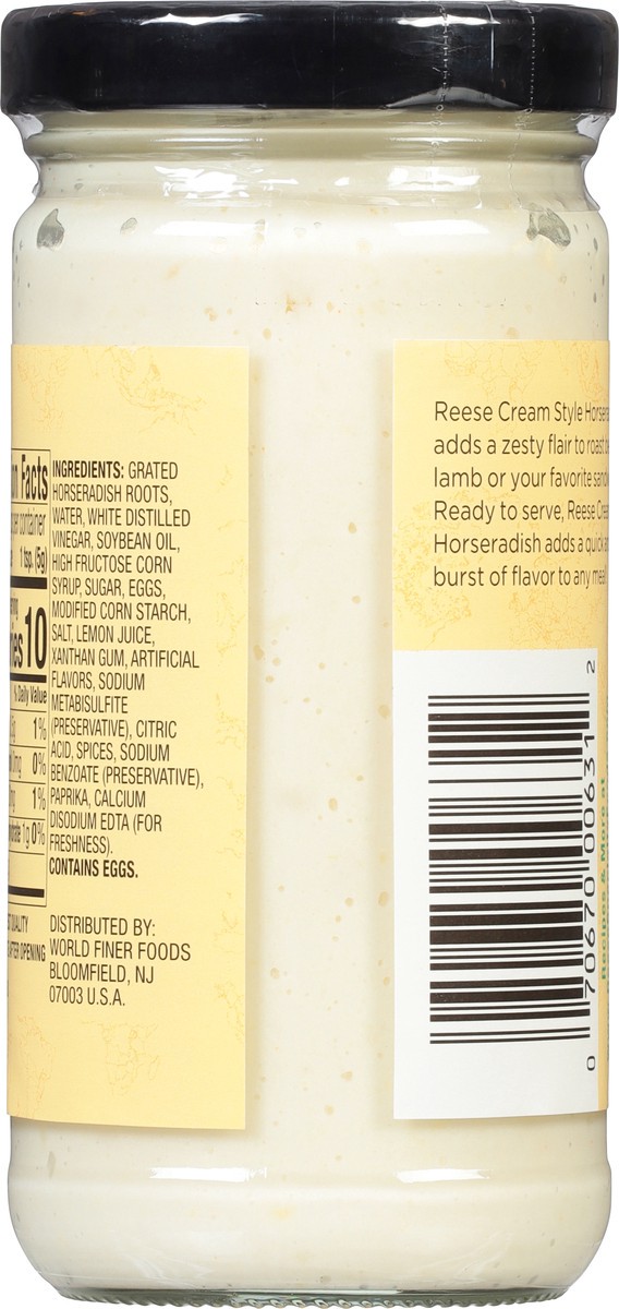 slide 5 of 9, Reese Cream Style Horseradish 6.5 oz, 6.5 oz