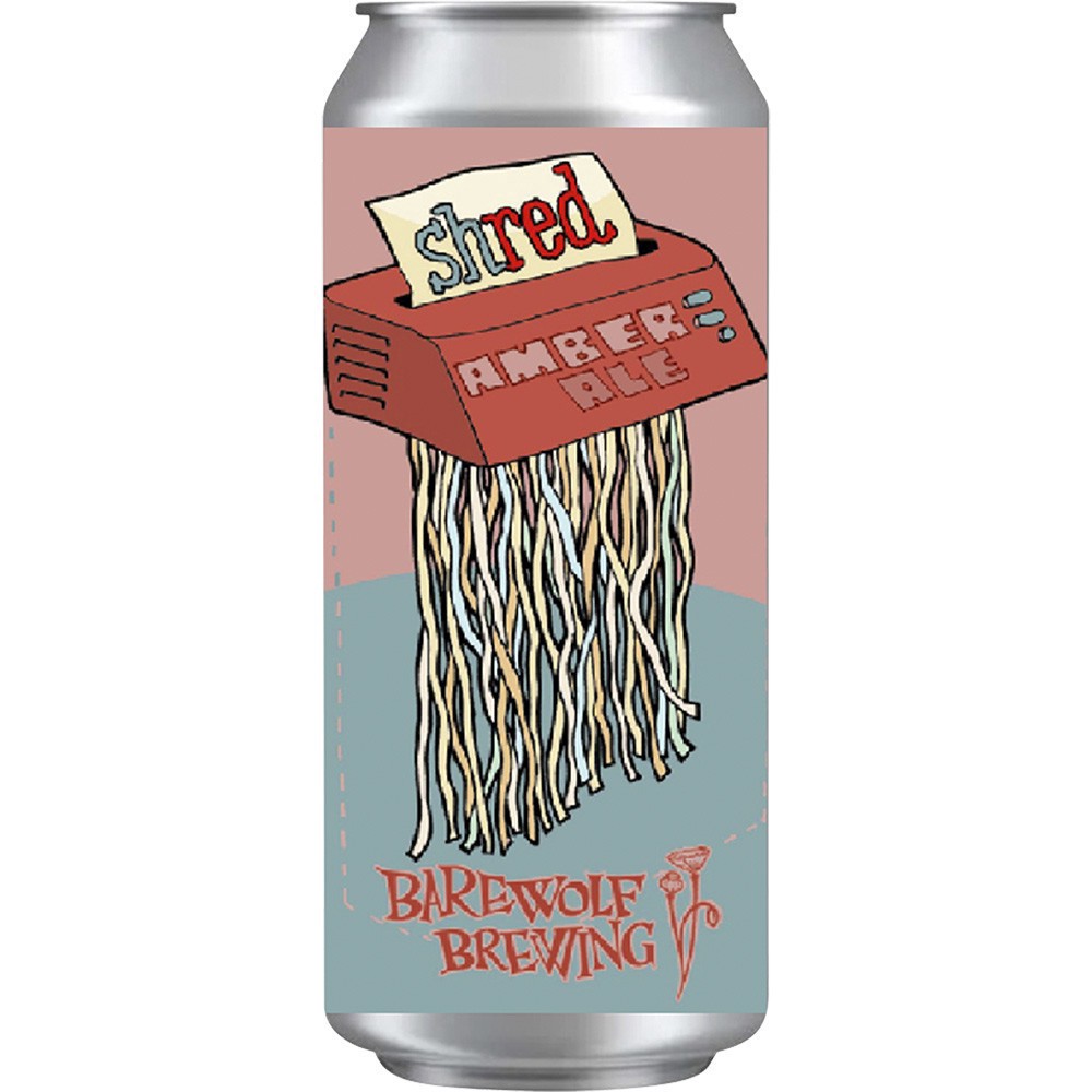 slide 1 of 1, Barewolf Shred Amber Ale, 4 ct; 16 oz