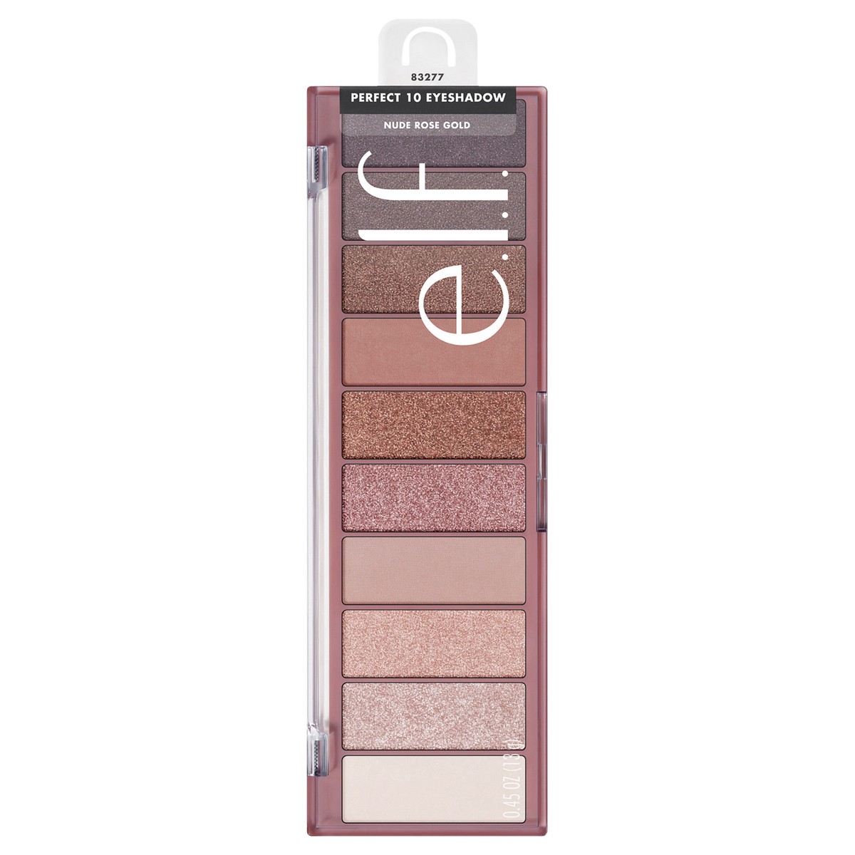 slide 2 of 2, e.l.f. Perfect 10 Eyeshadow Palette, Nude Rose Gold, 0.45 oz