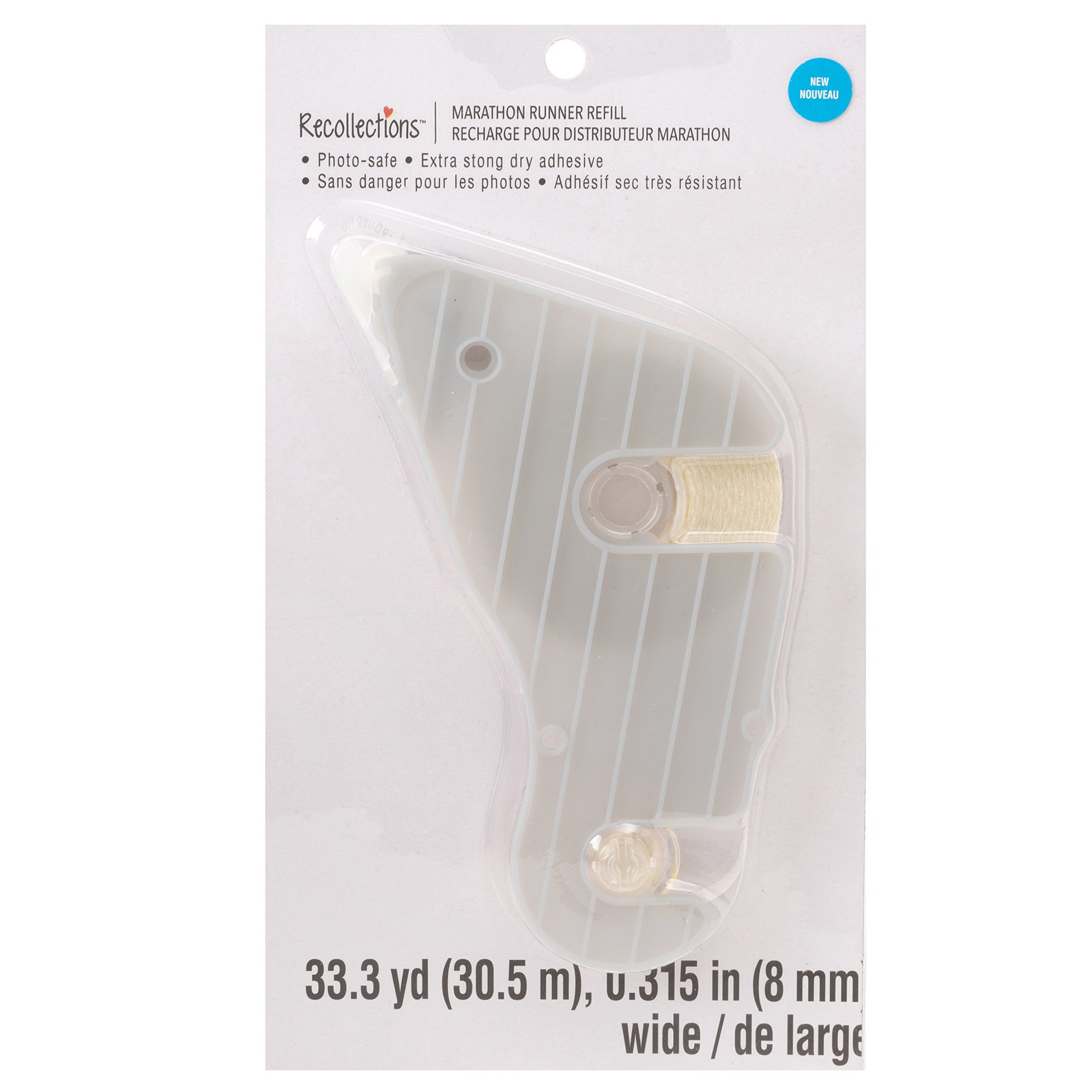 slide 4 of 4, Marathon Runner Refill By Recollections, 33 yd x 0.315 in