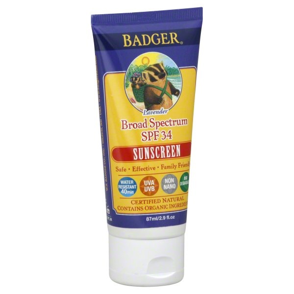 slide 1 of 1, Badger Sunscreen 2.9 oz, 2.9 oz