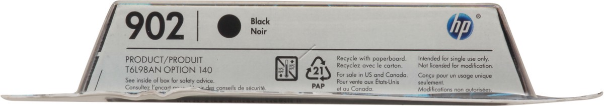 slide 2 of 9, HP Black 902 Original Ink Cartridge 1 ea, 1 ct