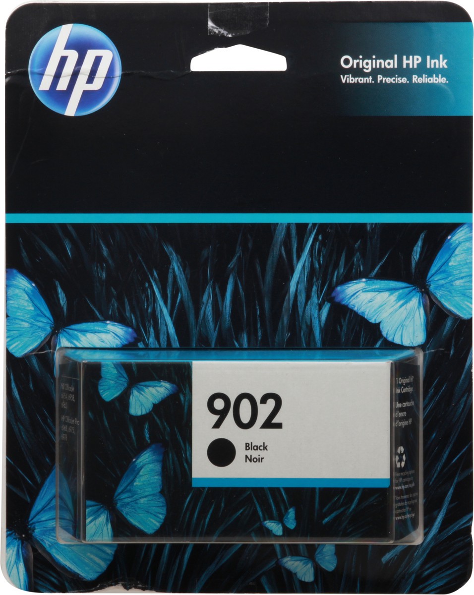 slide 5 of 9, HP Black 902 Original Ink Cartridge 1 ea, 1 ct