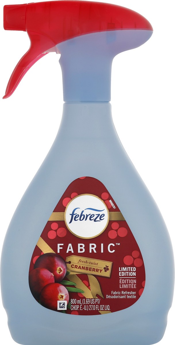 slide 6 of 9, Febreze Cranberry Fabric Refresher 800 ml, 800 ml
