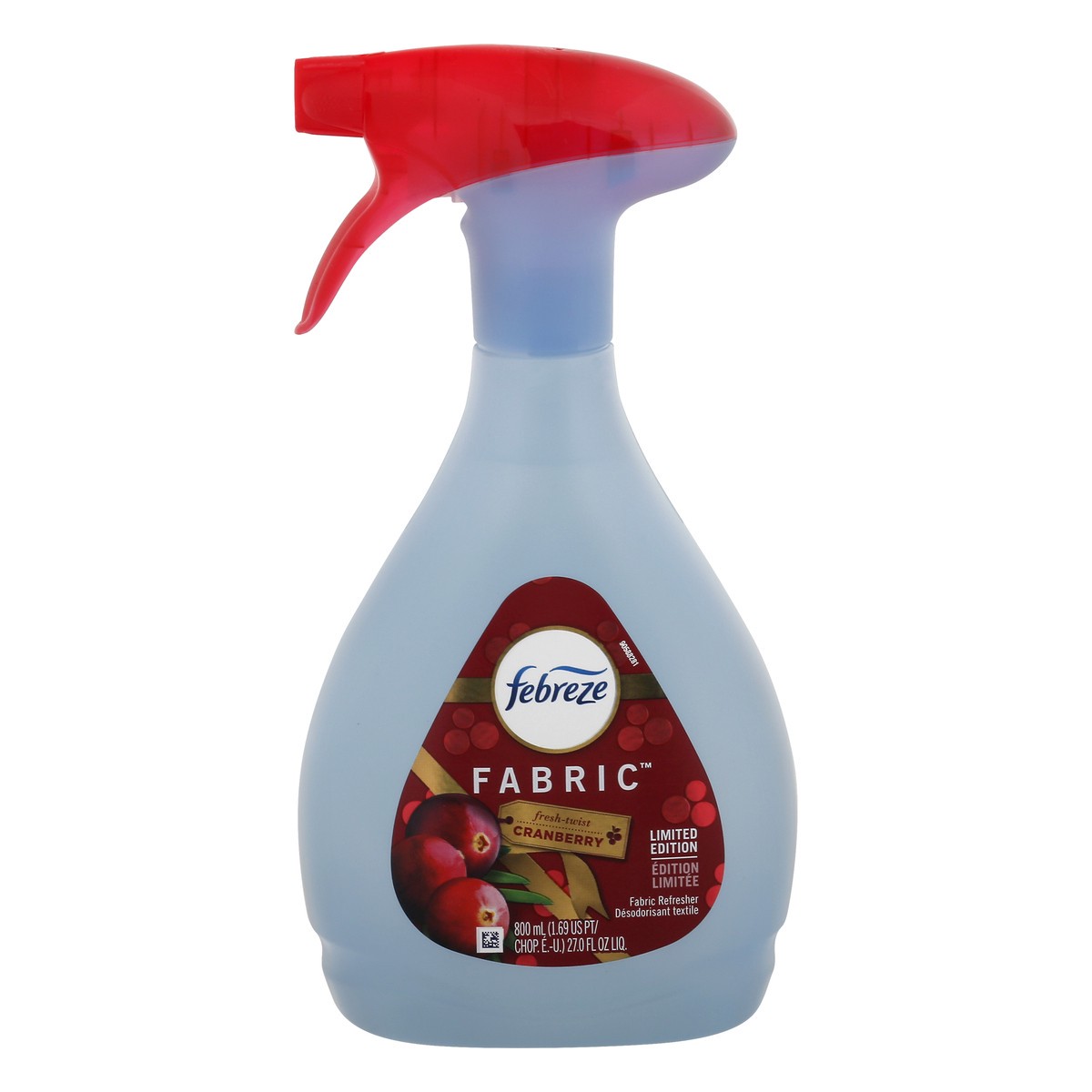 slide 1 of 9, Febreze Cranberry Fabric Refresher 800 ml, 800 ml