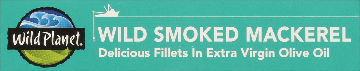 slide 4 of 13, Wild Planet Wild Smoked Mackerel 3.9 oz, 3.9 oz