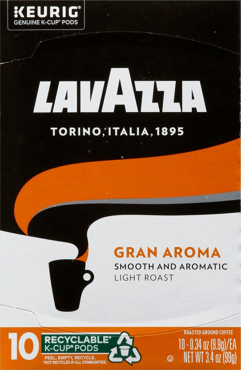 slide 14 of 14, Lavazza Coffee Gran Aroma K-Cup- 10 ct, 10 ct