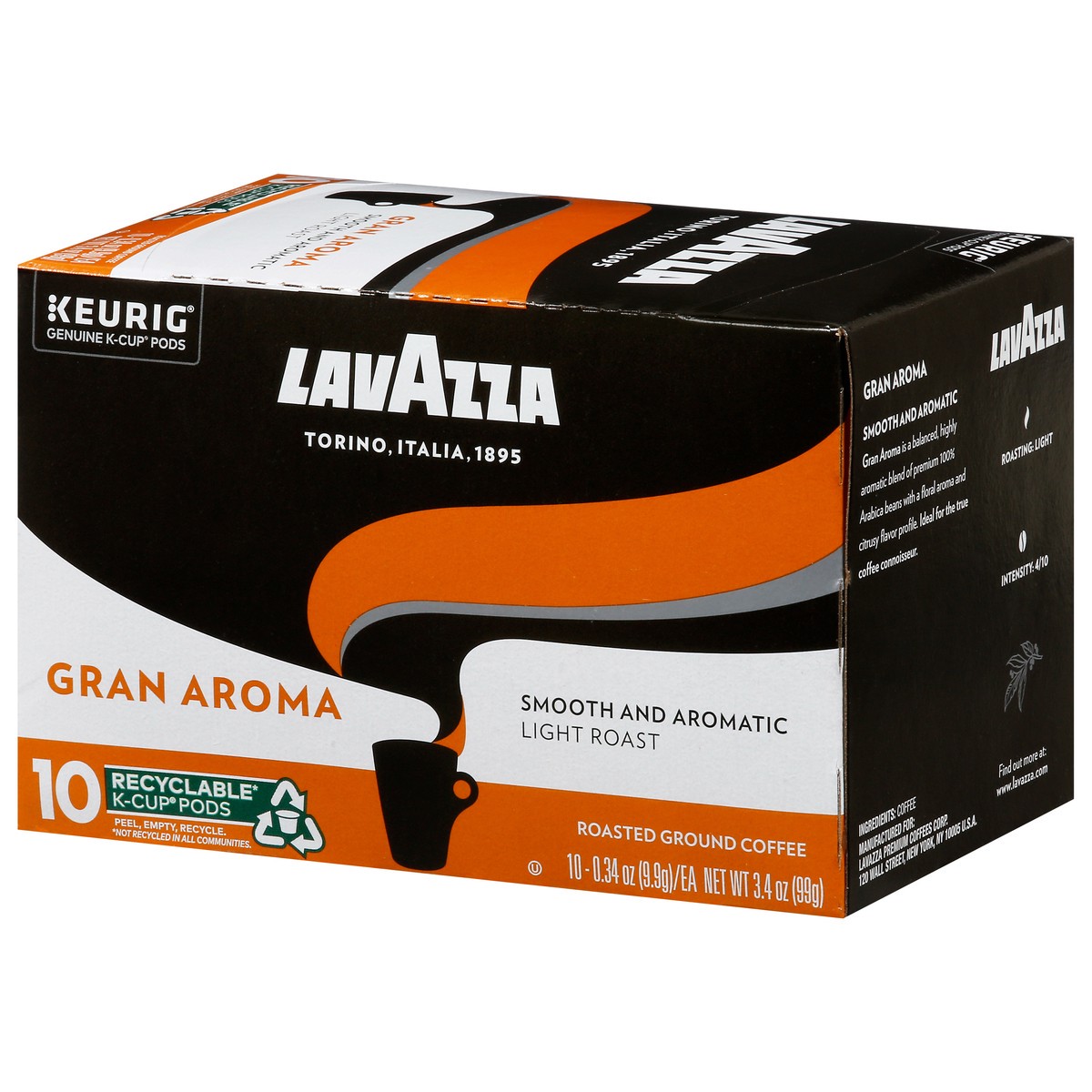 slide 12 of 14, Lavazza Coffee Gran Aroma K-Cup- 10 ct, 10 ct