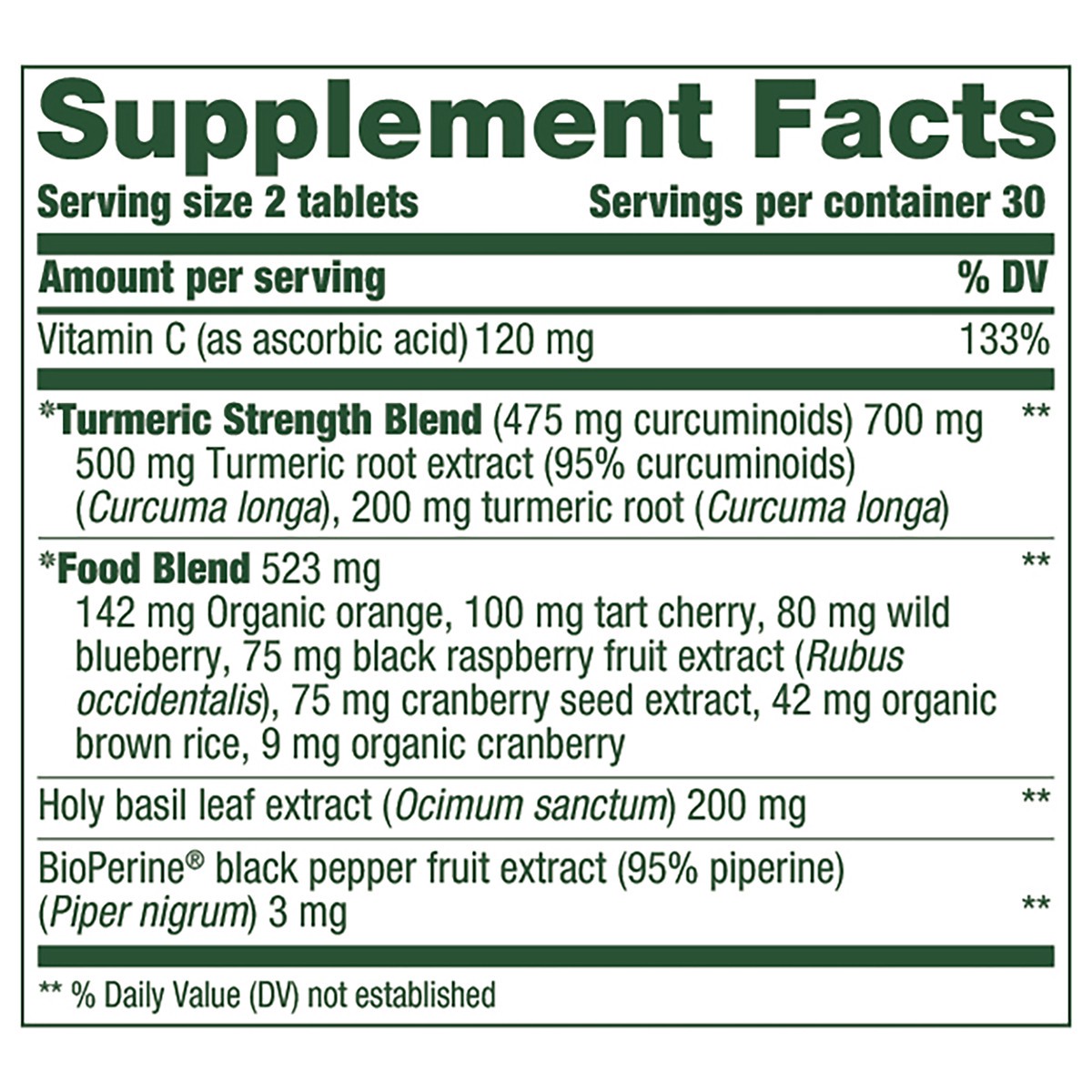 slide 4 of 8, MegaFood Turmeric Curcumin Extra Strength† - Whole Body, 60 Ct, 60 ct