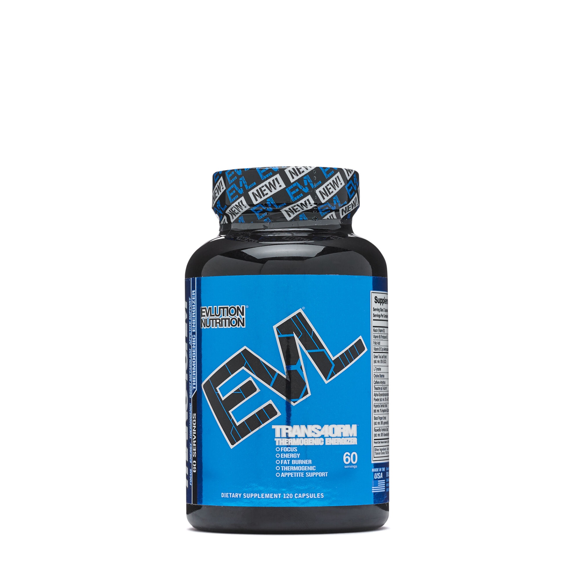 slide 1 of 1, Evlution Nutrition EVL TRANS4ORM, 120 ct