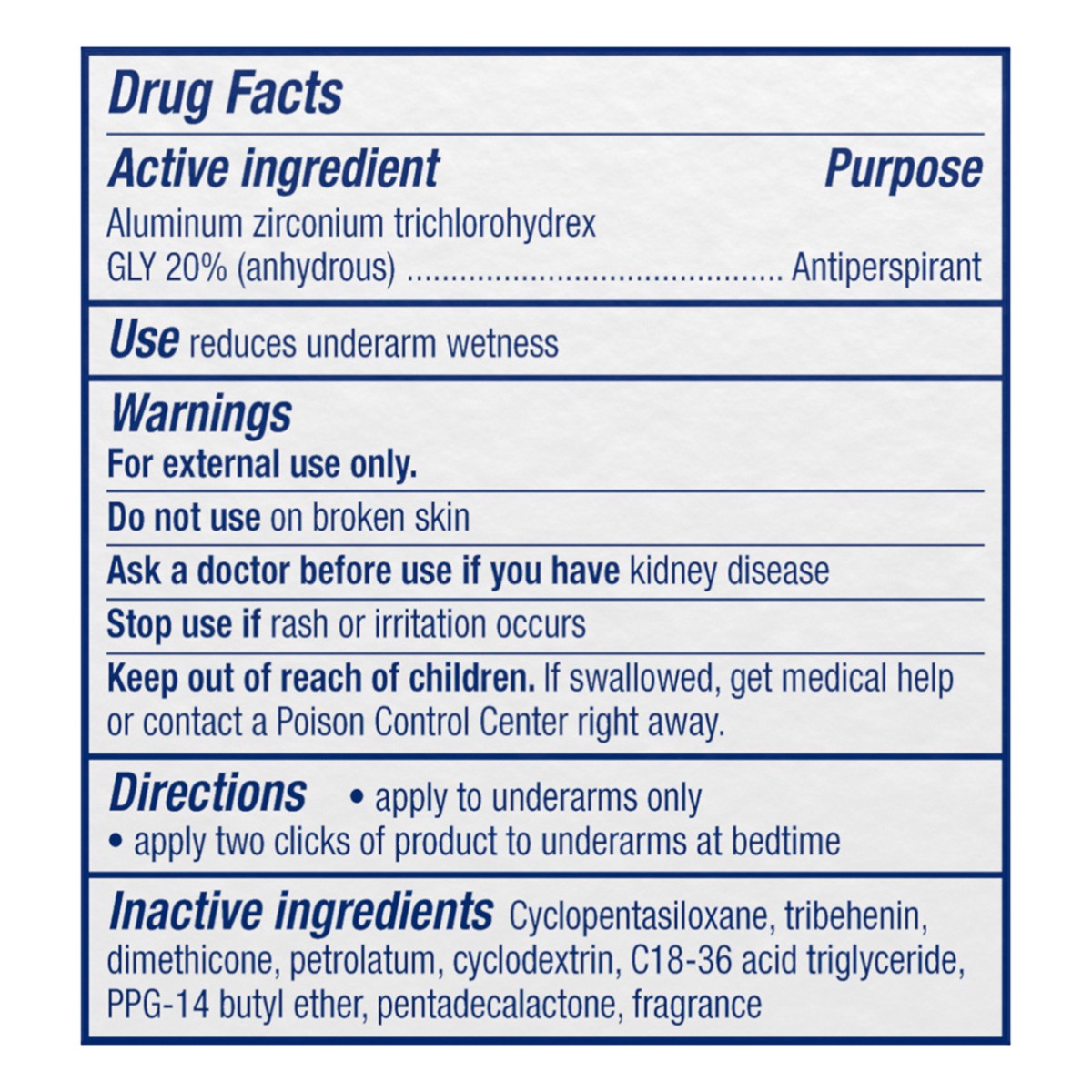 slide 2 of 8, Secret Clinical Strength Soft Solid Antiperspirant and Deodorant - Free & Sensitive - 1.6oz, 1.6 oz