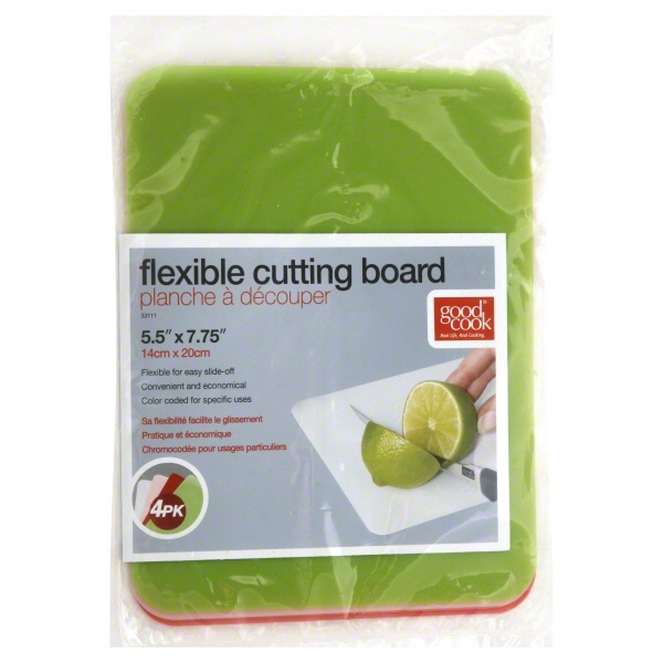 slide 1 of 1, Good Cook Mini Flex Cutting Board, 4 ct