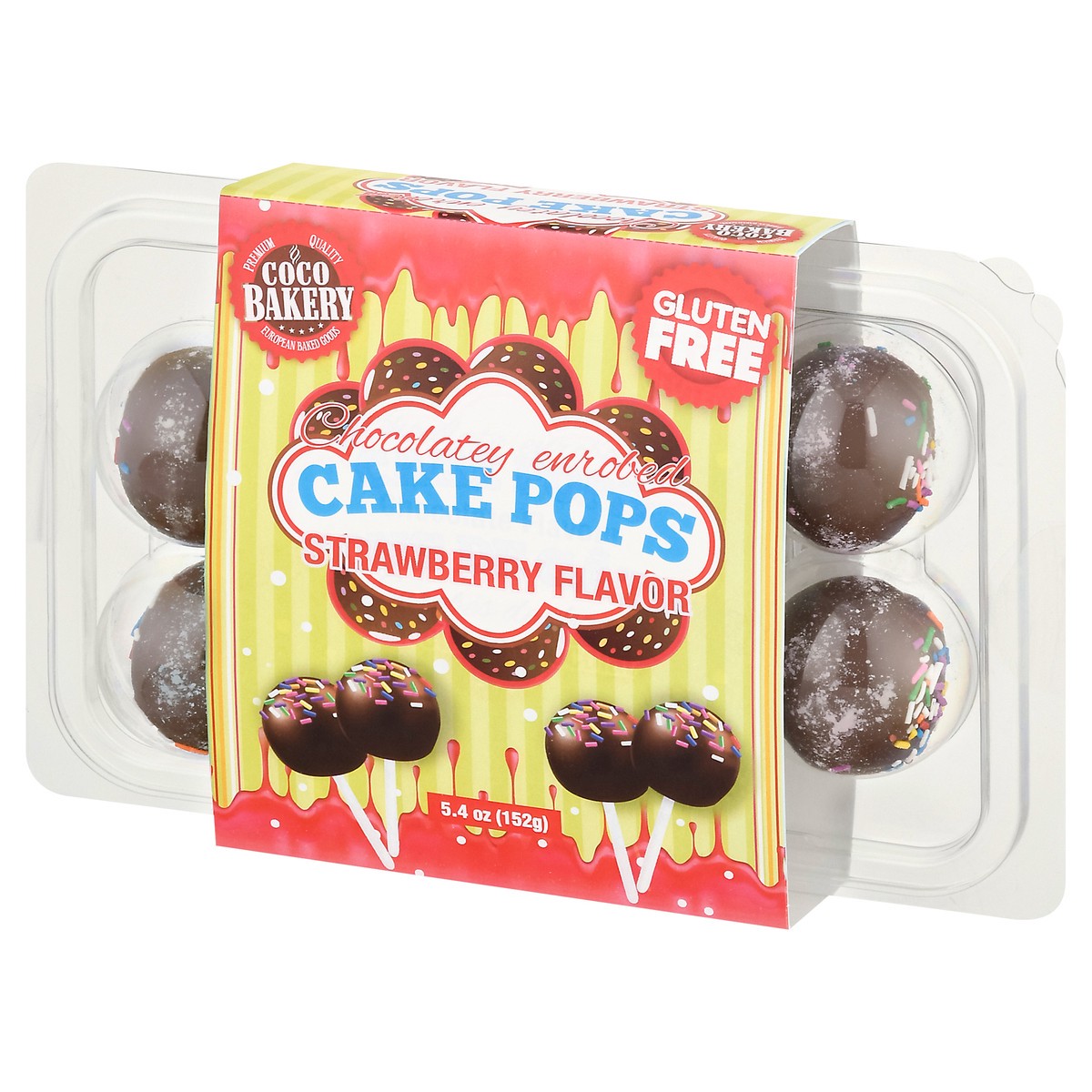 slide 8 of 12, Cake Pop Strawberry 4/1.35 Oz, 5 oz