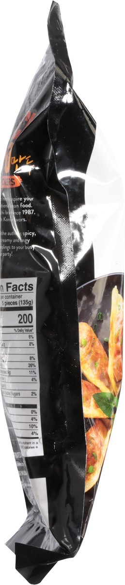 slide 9 of 13, O'Food Kimchi Chicken Cheese Potstickers 24 oz, 24 oz
