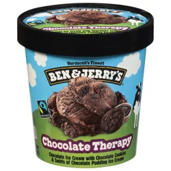 Ben & Jerry's Chocolate Therapy Ice Cream 1 pt