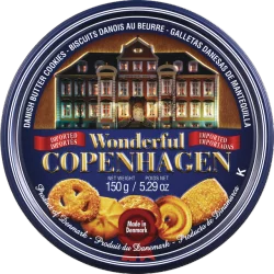 Jacobsen's Jacobsens Danish Butter Cookies Tin
